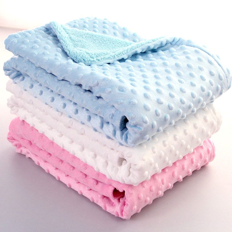 Polar Dot Baby Blanket